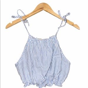 Japna Tank Top Ties on Shoulders